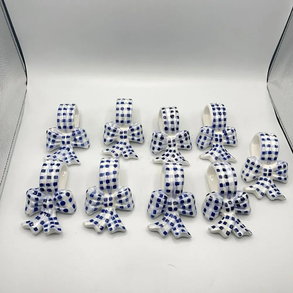 Ceramic Napkin Holders - Lot Of 9